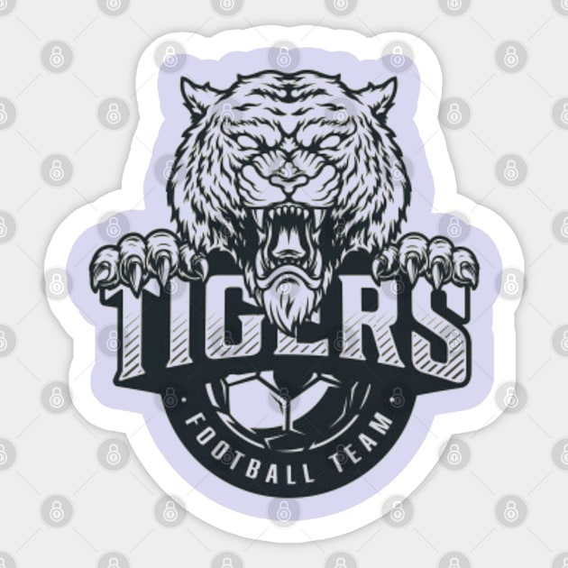 Tiger head Gift Sticker by Genio01